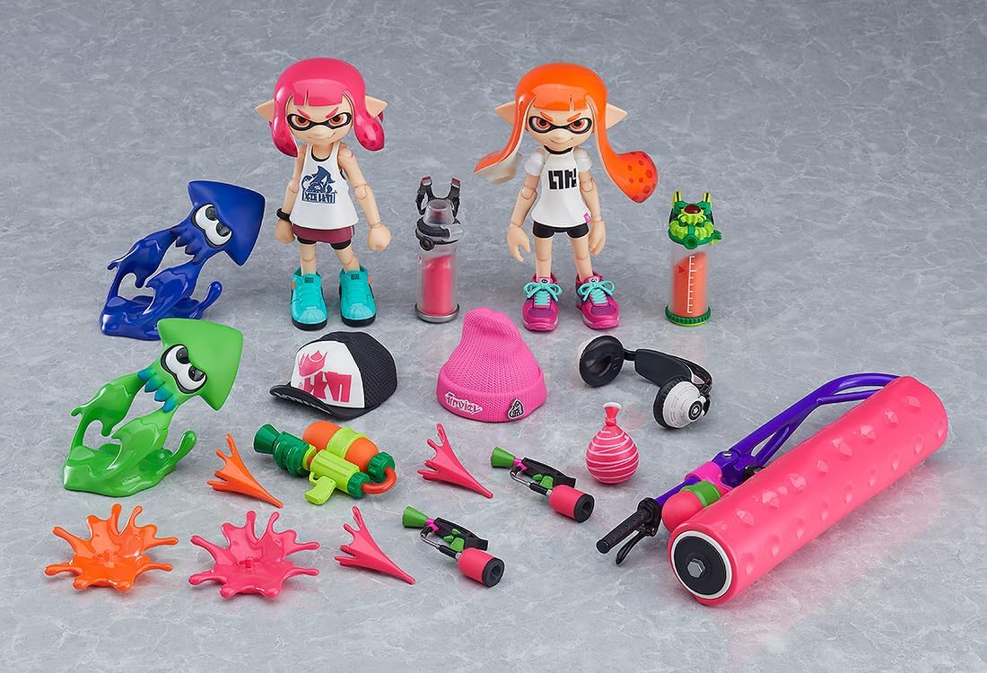 figma Splatoon/Splatoon 2 Girl DX Edition Non-Scale Plastic Pre-Painted Action Figure Resale