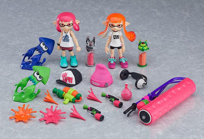 figma Splatoon/Splatoon 2 Girl DX Edition Non-Scale Plastic Pre-Painted Action Figure Resale