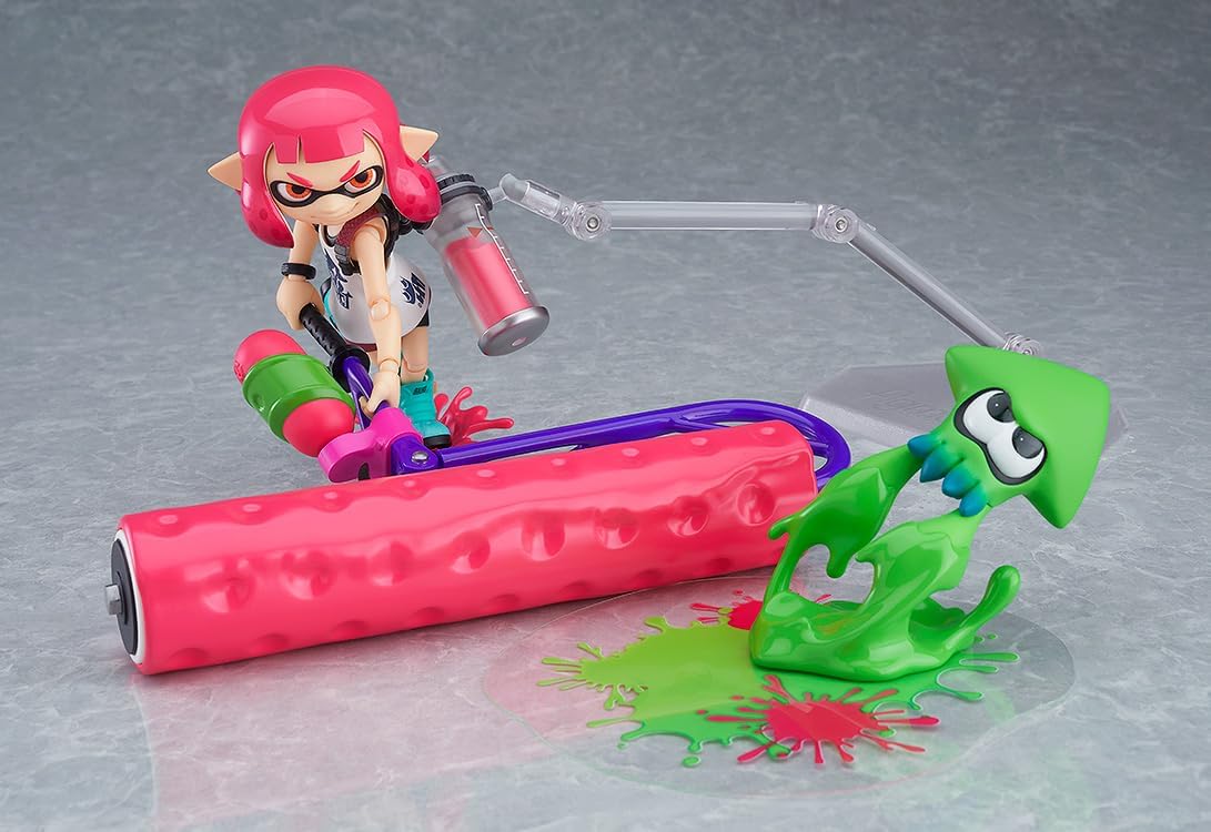 figma Splatoon/Splatoon 2 Girl DX Edition Non-Scale Plastic Pre-Painted Action Figure Resale