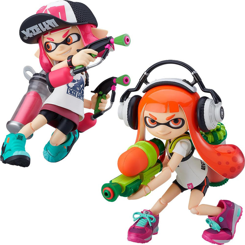 figma Splatoon/Splatoon 2 Girl DX Edition Non-Scale Plastic Pre-Painted Action Figure Resale