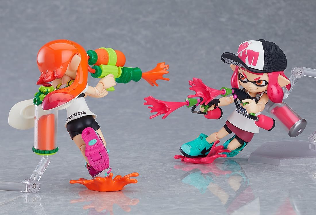 figma Splatoon/Splatoon 2 Girl DX Edition Non-Scale Plastic Pre-Painted Action Figure Resale