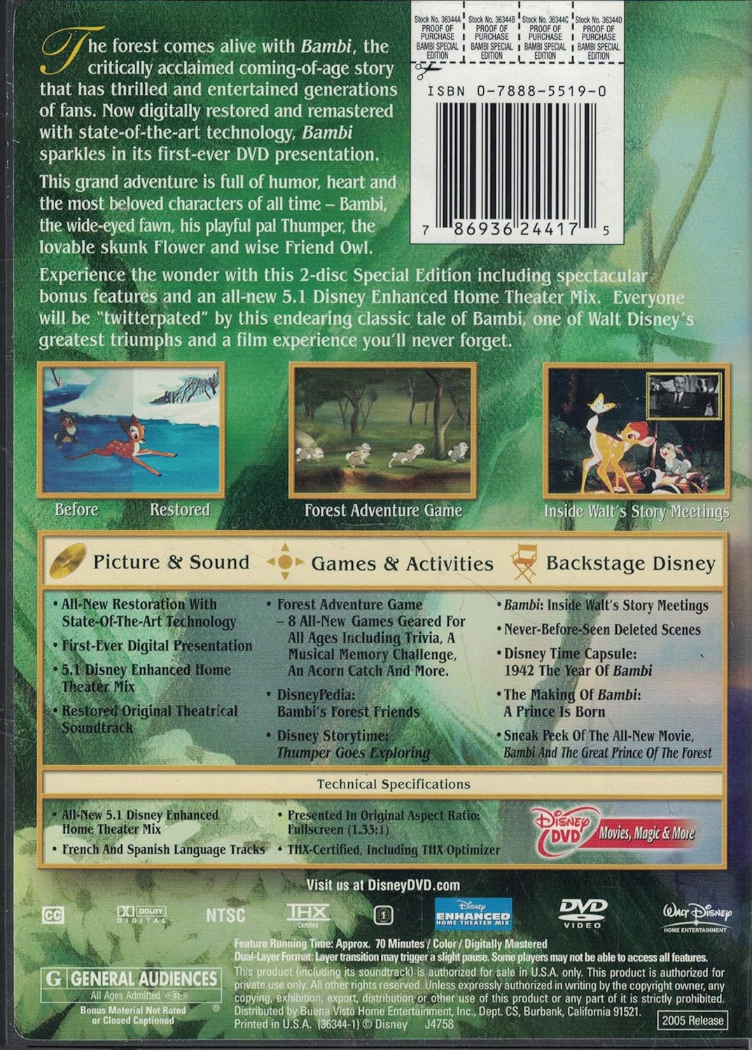 Bambi (Two-Disc Platinum Edition