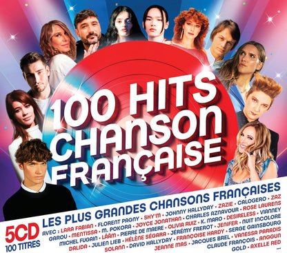 100 Hits Chanson Francaise / Various (5 Cd)