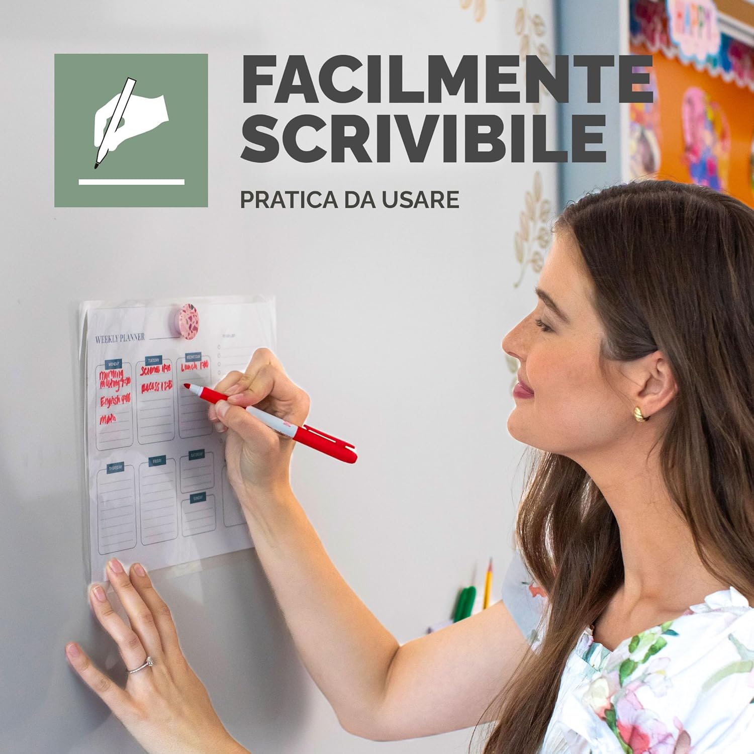 Fellowes Fundas plastificar A6, pack de 100, acabado brillo, uso ocasional 75/80 micras, 50% contenido reciclado, fundas plastificar para profesores y oficinas
