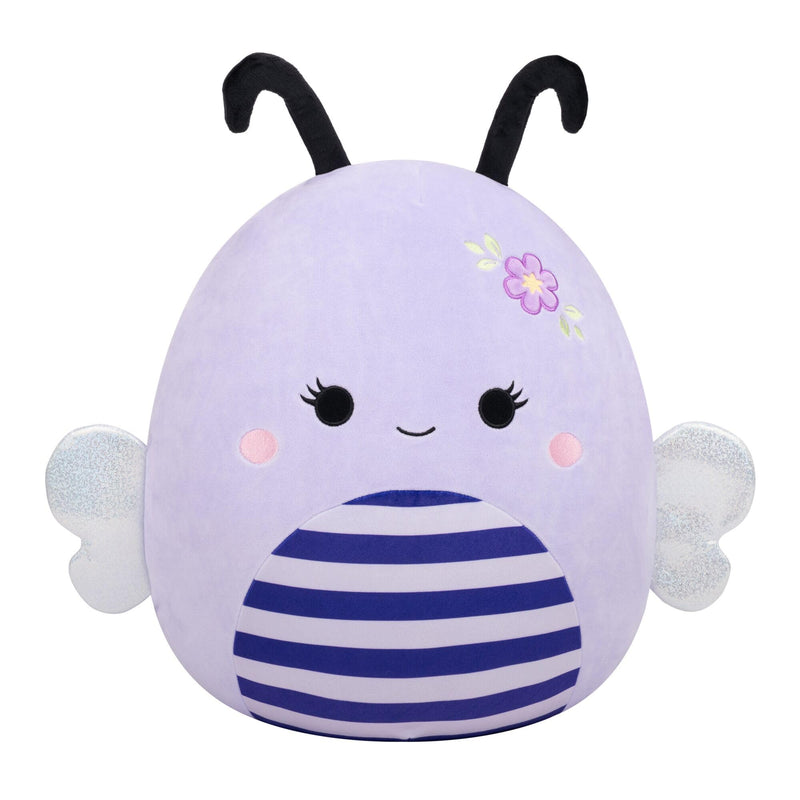 Squishmallows SQCR09517 - Sister die Biene mit Blume 40 cm, offizielles Jazwares Plüsch, superweiches Kuscheltier