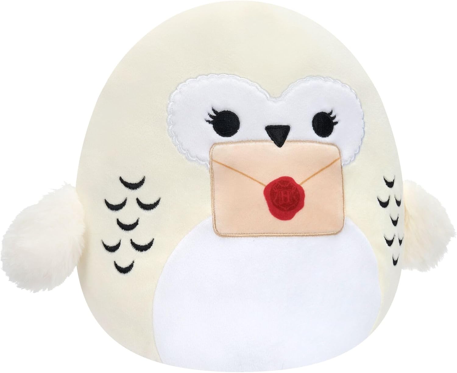 Peluche « Harry Potter » 20 cm Hedwige Tenant Une Lettre Original Squishmallows – Peluche Officielle Jazwares Ultra-Douce (Petite