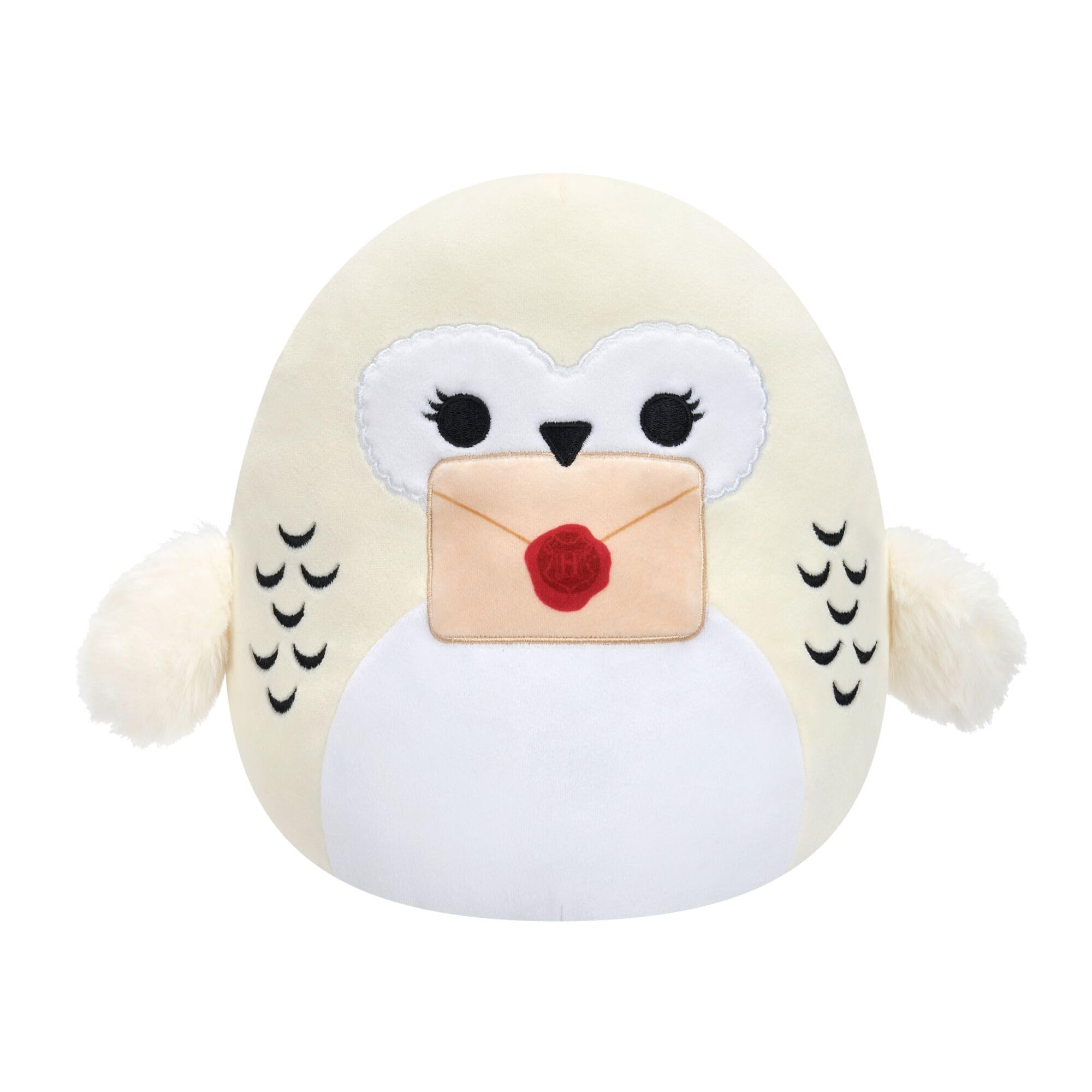 Peluche « Harry Potter » 20 cm Hedwige Tenant Une Lettre Original Squishmallows – Peluche Officielle Jazwares Ultra-Douce (Petite