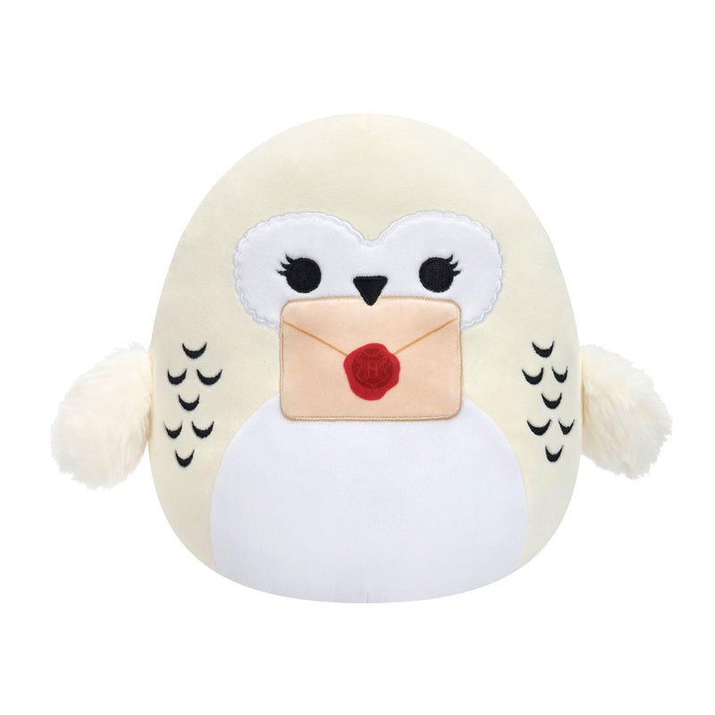 Peluche « Harry Potter » 20 cm Hedwige Tenant Une Lettre Original Squishmallows – Peluche Officielle Jazwares Ultra-Douce (Petite