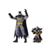 DC x Sonic Shadow & Batman Action Figure Multipack, Officially Licensed by Jakks Pacific, Includes 2.5" Shadow Batman & 5" Classic Action Figures, Sonic x DC Collectibles