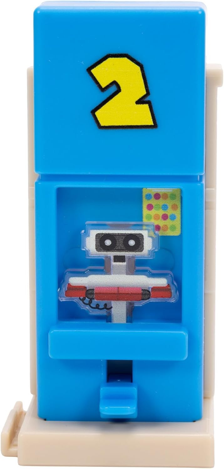 The Super Mario Galaxy Movie Galaxy Gateway Diorama, Officially Licensed by Jakks Pacific, Includes 1.5" Princess Peach and Captain Toad Figures, Interactive Features, Ideal for Collectors