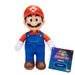 The Super Mario Galaxy Movie Mario Jumbo Plush 9" / 23cm, Officially Licensed by Jakks Pacific, Deluxe Plush with Sculpted Roto Head, Nintendo Collectible Plush, for Ages 3+
