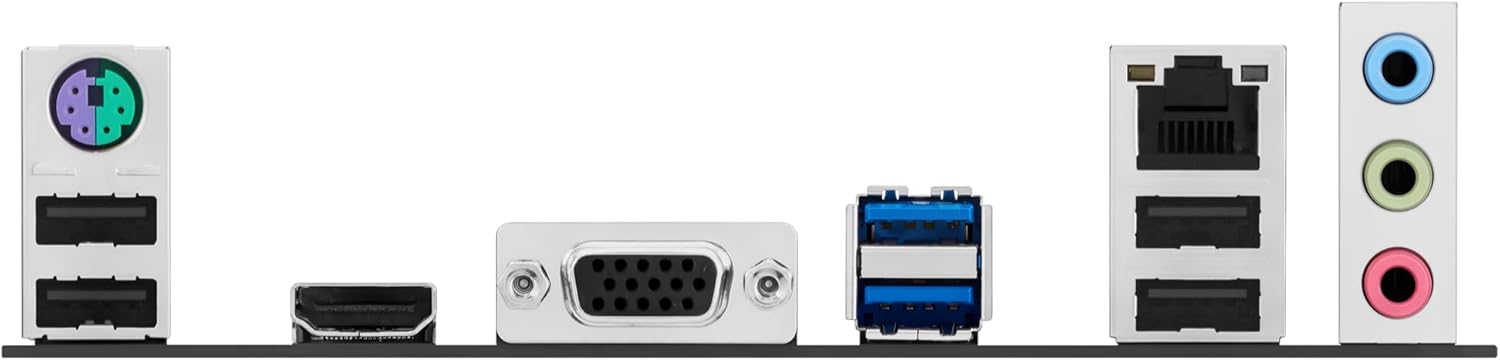ASUS PRIME H810M-K, Scheda Madre Intel Micro-ATX 6+1+1+1 Fasi di Alimentazione, Slot DDR5, PCIe 4.0, Slot M.2, Ethernet Realtek 1Gb, HDMI TM, VGA, USB-C 5Gbps, Aura Sync, Nera