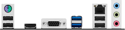 ASUS PRIME H810M-K, Scheda Madre Intel Micro-ATX 6+1+1+1 Fasi di Alimentazione, Slot DDR5, PCIe 4.0, Slot M.2, Ethernet Realtek 1Gb, HDMI TM, VGA, USB-C 5Gbps, Aura Sync, Nera
