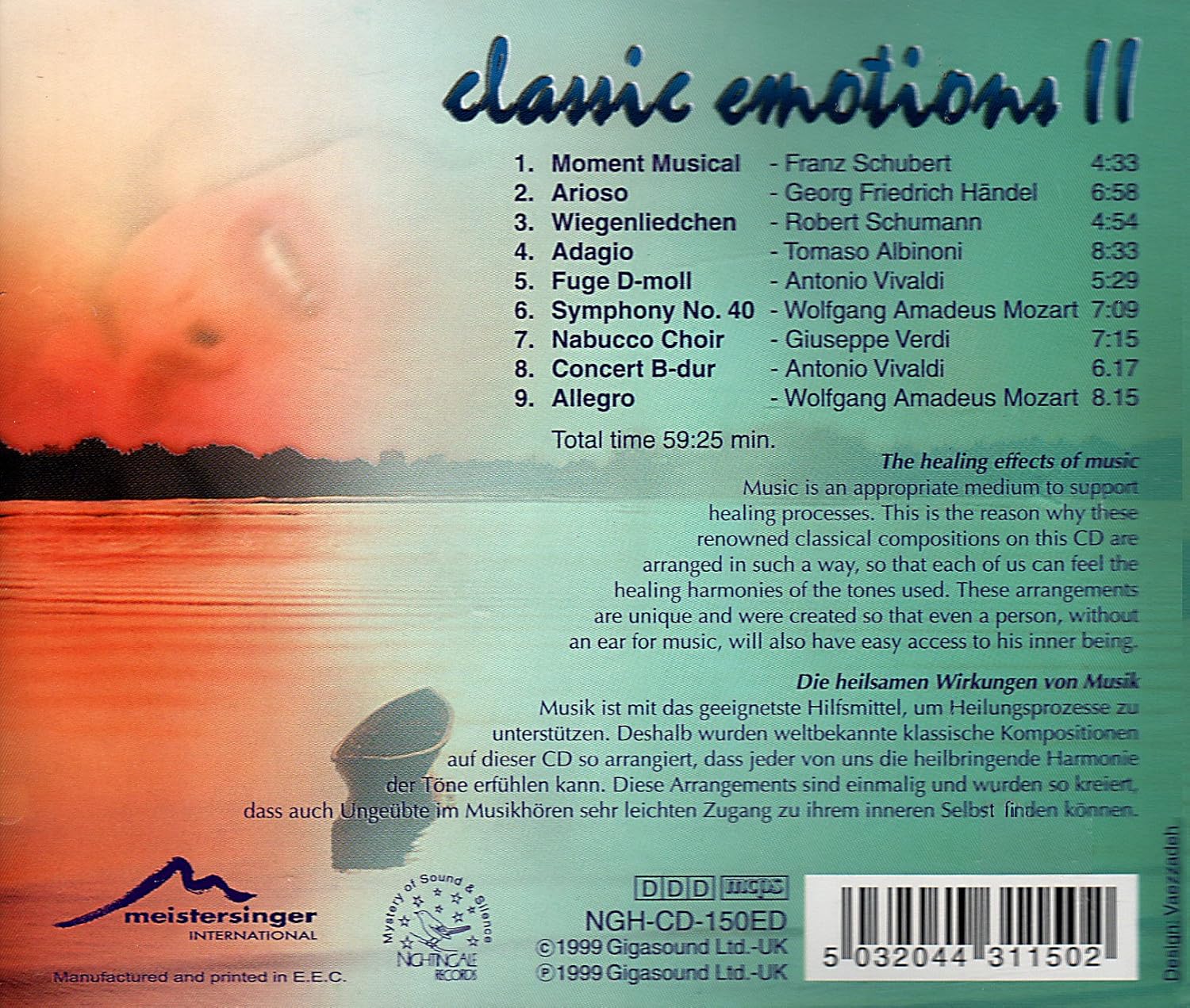 Classic Emotions Ii