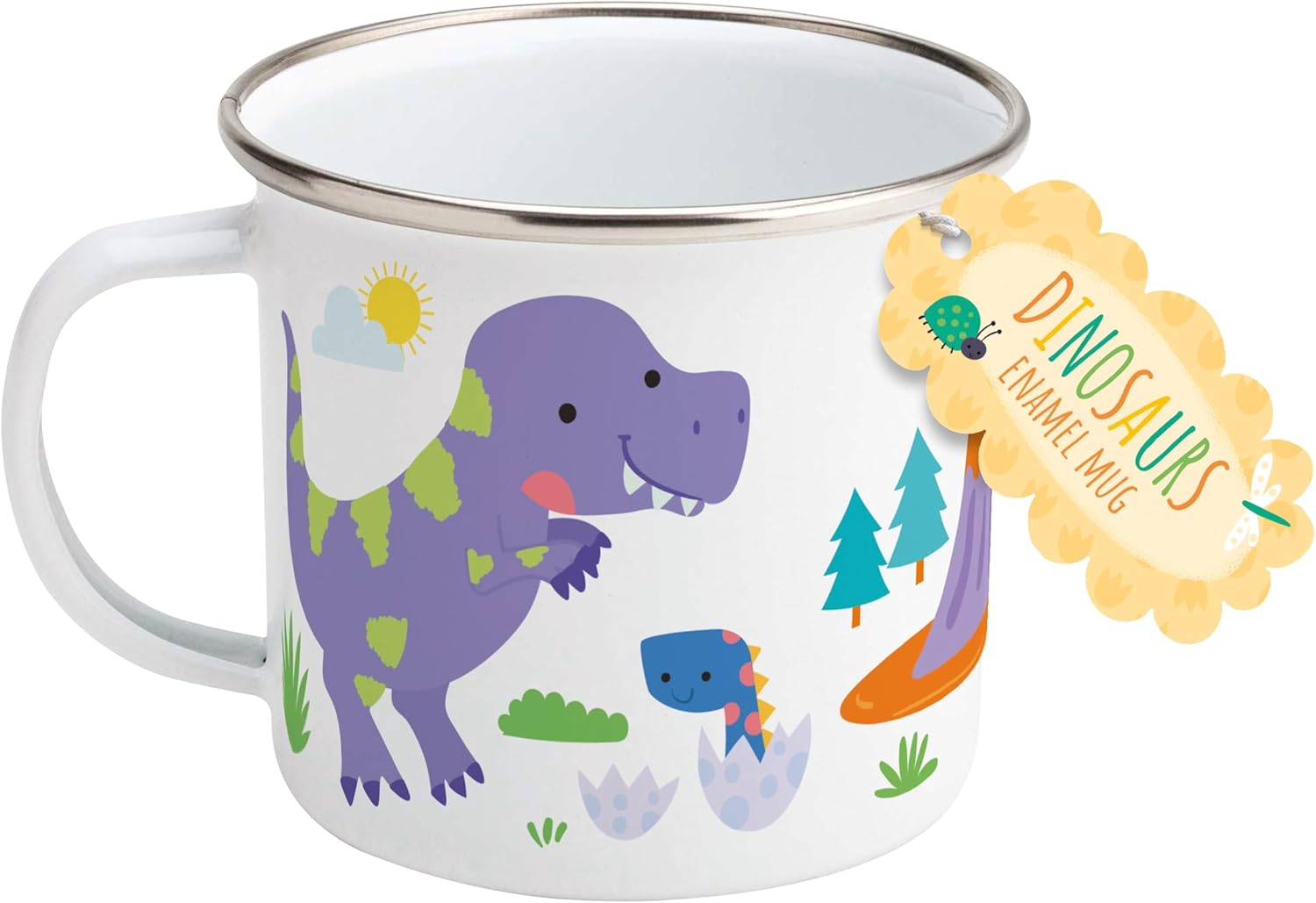 Robert Frederick Dinosaurs Children's Enamel/Camping Mug