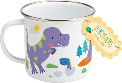 Robert Frederick Dinosaurs Children's Enamel/Camping Mug