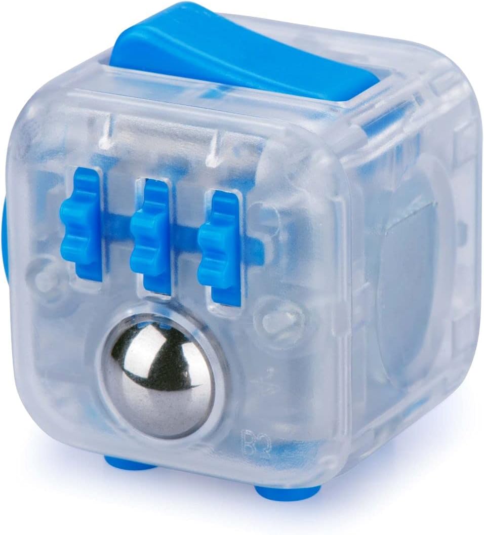 ZURU Antsy Labs, 8101B-D, originele fidget-kubus, antistress speelgoed, kubus, ca. 35 mm, stressdobbelsteen met 6 functies, ontspanning en stressvermindering, voor volwassenen en kinderen vanaf 3