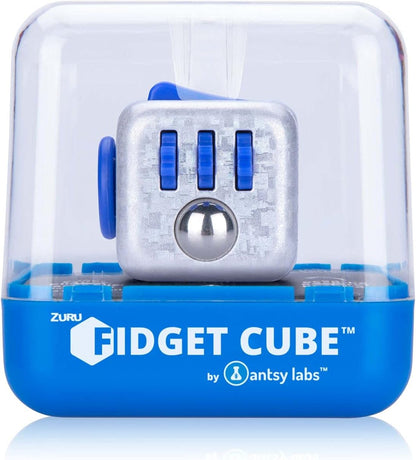 ZURU Antsy Labs, 8101B-D, originele fidget-kubus, antistress speelgoed, kubus, ca. 35 mm, stressdobbelsteen met 6 functies, ontspanning en stressvermindering, voor volwassenen en kinderen vanaf 3