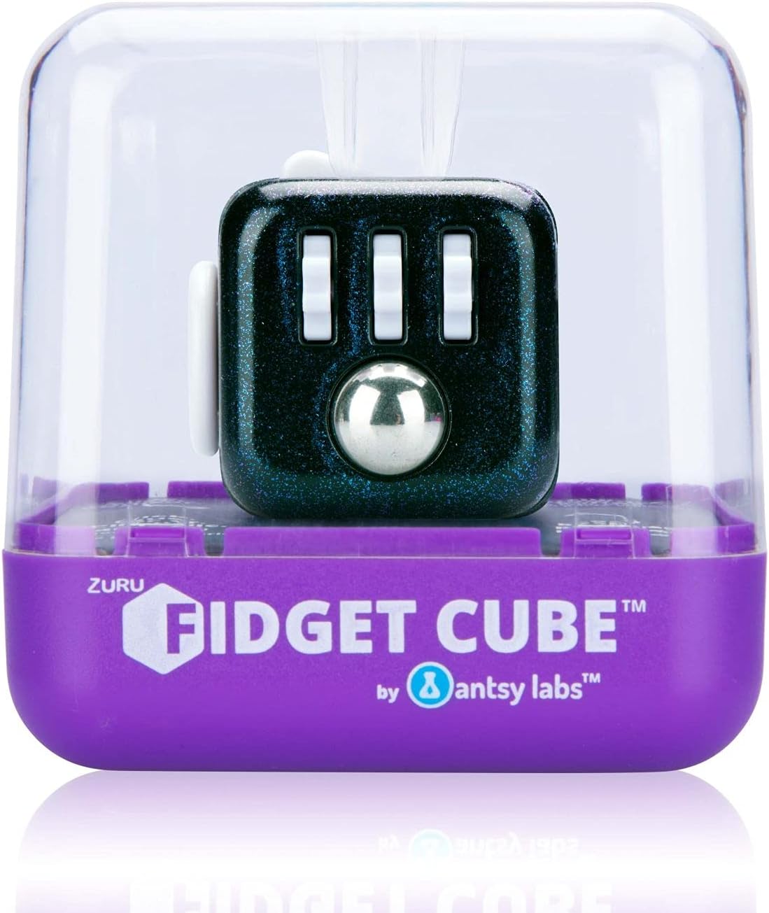 Zuru 8101G-D Original Fidget Cube by Antsy Labs, antistress speelgoed kubus ca. 35 mm, stresskubus met 6 functies, ontspanning en stressvermindering voor volwassenen en kinderen vanaf 3 jaar, kameleon