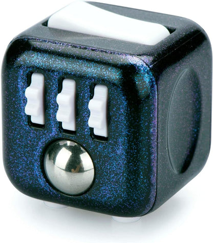 Zuru 8101G-D Original Fidget Cube by Antsy Labs, antistress speelgoed kubus ca. 35 mm, stresskubus met 6 functies, ontspanning en stressvermindering voor volwassenen en kinderen vanaf 3 jaar, kameleon