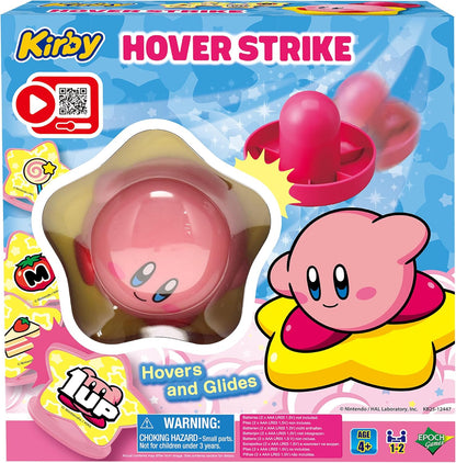 EPOCH Games - 7609 Kirby Hover Spiel, Party Spiel, Air Hockey, Geschicklichkeitsspiel, Nintendo, Brettspiel für Kinder ab 4 Jahren