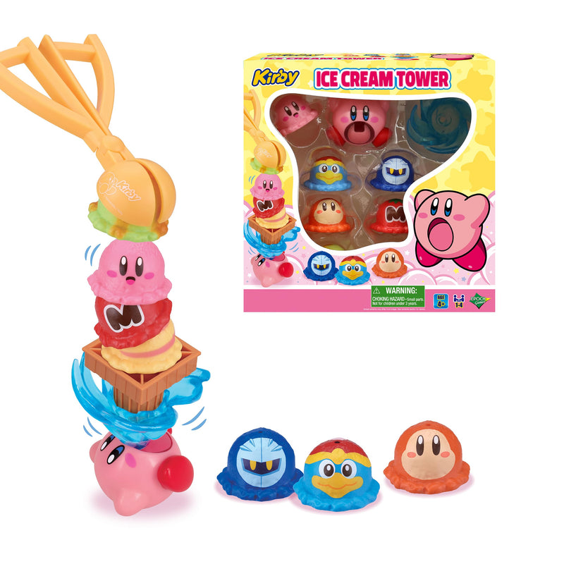 Kirby Ice Cream Tower - Party Game - EPOCH Games 7612