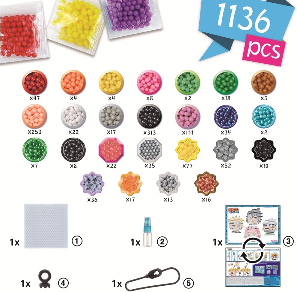 Aquabeads -  Naruto Keychain Craft Kit (35118)