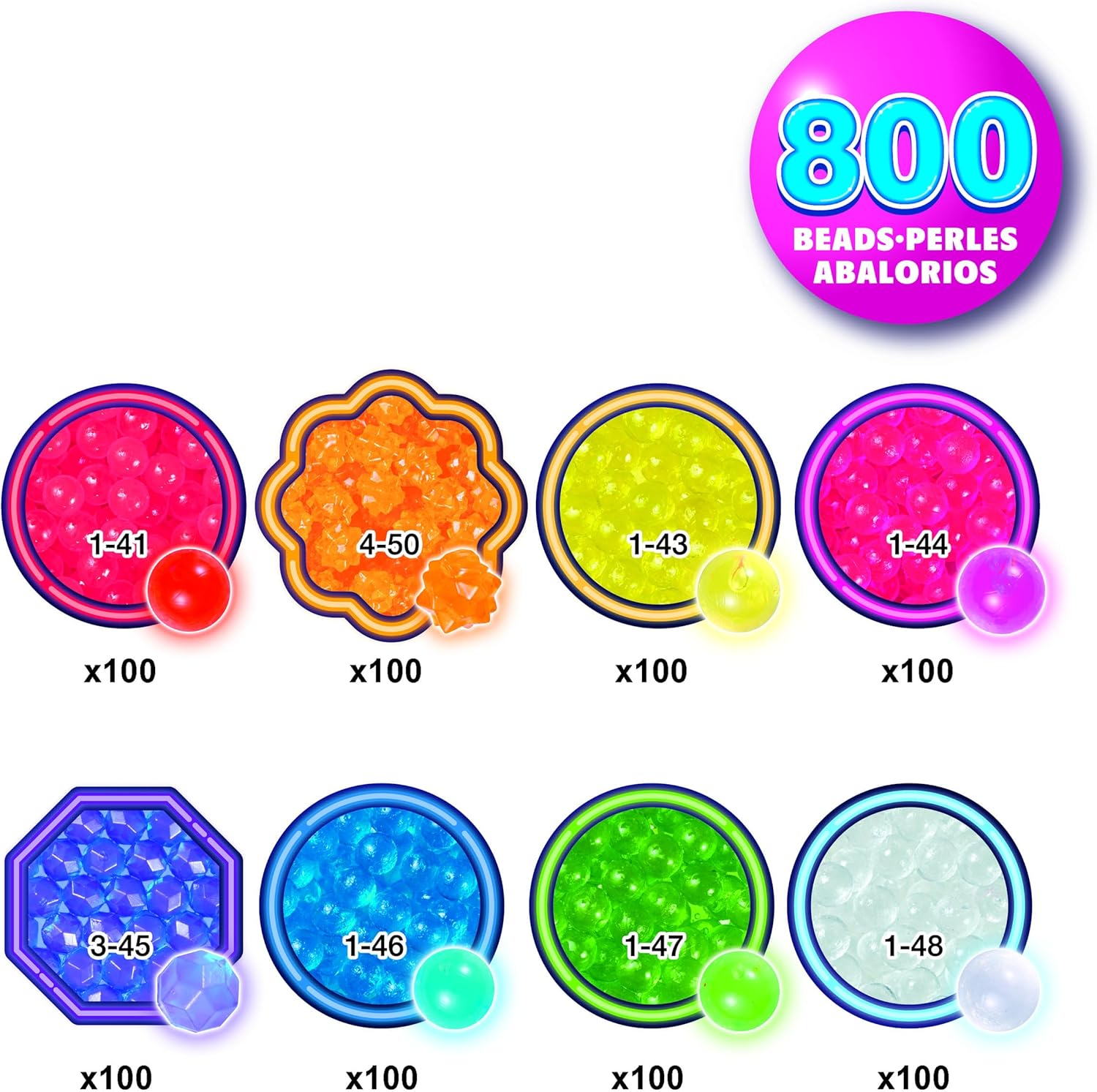 Aquabeads - Neon Bead Pack (35143)