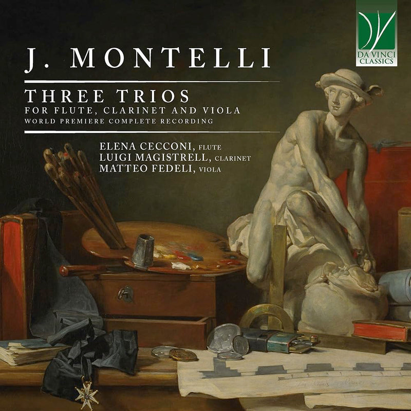 `J. Montelli: Three Trios For Flute, Clarinet And Viola`