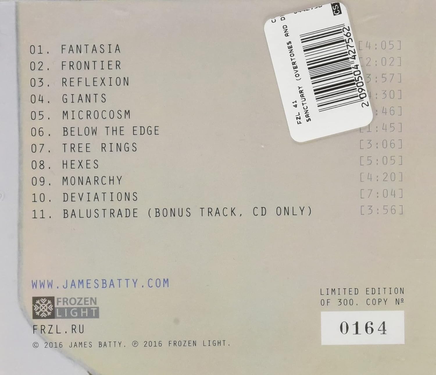 Sanctuary (Overtones And Deviations)