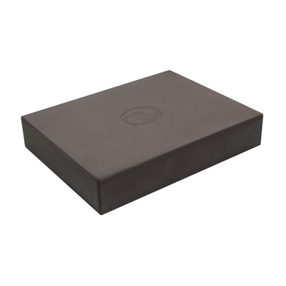 Fitness Mad Pilates Block, Eco Friendly EVA Sitting Block for Pilates & Home Workouts, Support for Various Postures, Blue, 35cm x 25cm x 60mm