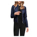 Leather Jackets for Womens,Zipper Button Down Solid Color Crop Leather Coats Fashion Punk Lepel Motor Jacket