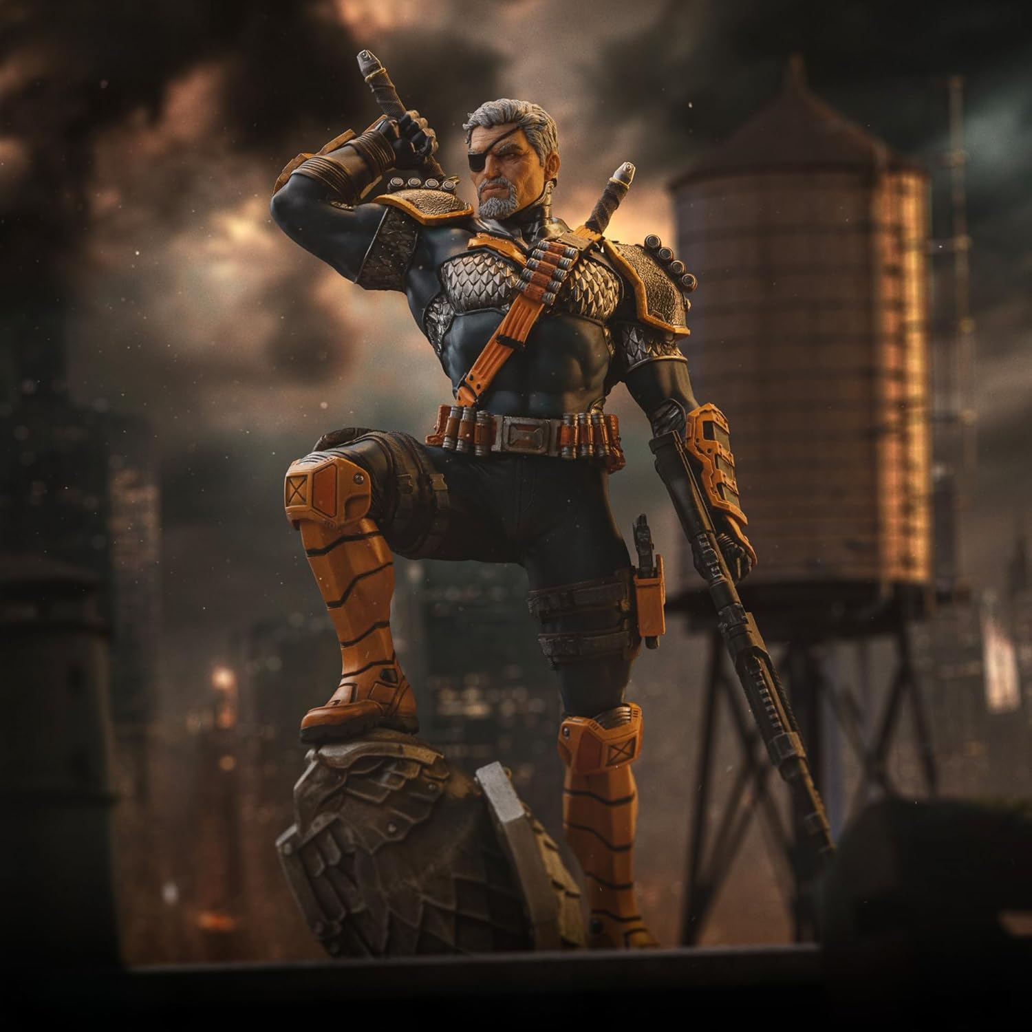 Iron Studios Art Scale Statue 1/10 Deathstroke DC Comics Series #9 26.2cm