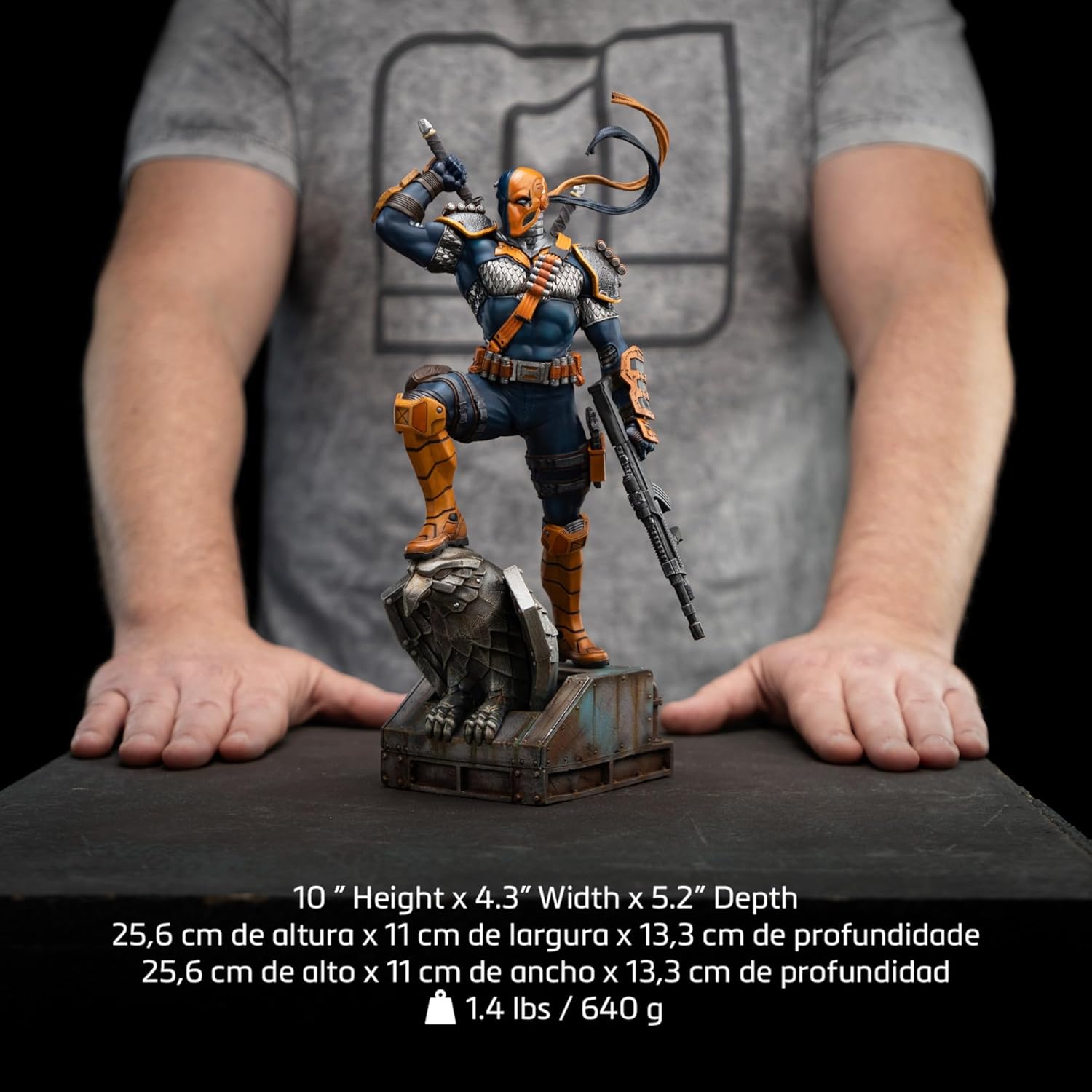 Iron Studios Art Scale Statue 1/10 Deathstroke DC Comics Series #9 26.2cm