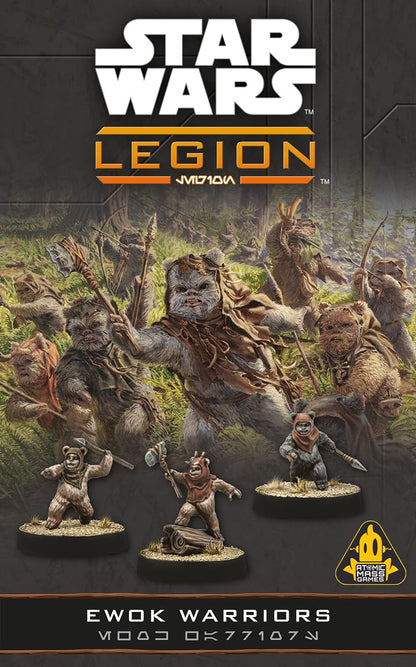 Asmodee | Star Wars: Legion Ewok Warriors Unit Expansion | Miniatures Game | Ages 14+ | 2 Players | 90 Minutes Playing Time