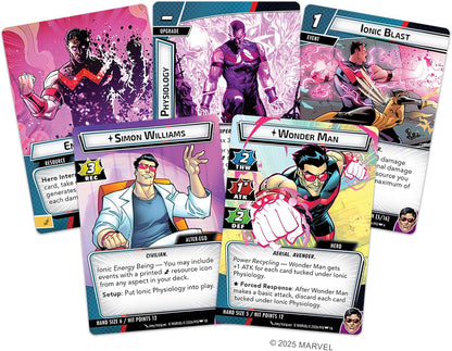 Asmodee | Marvel Champions: The Card Game - Wonder Man Hero Pack | Miniatures Game | Ages 12+ | 1-4 Players | 30-120 Minutes Playing Time