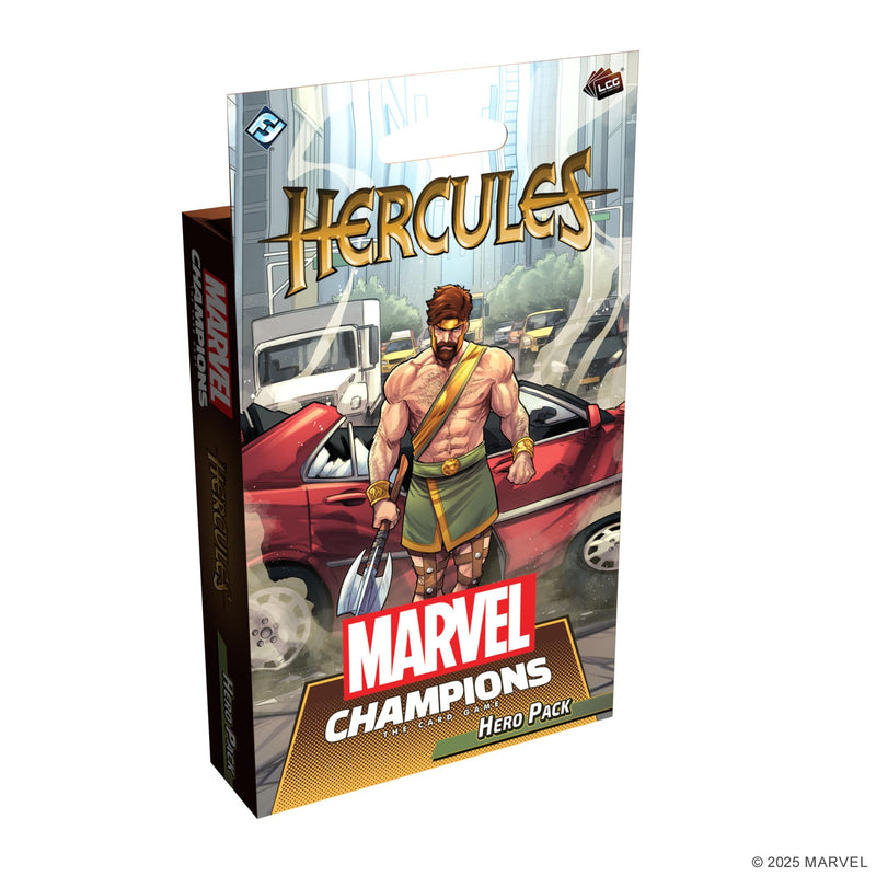 Asmodee | Marvel Champions: The Card Game - Hercules Hero Pack | Miniatures Game | Ages 12+ | 1-4 Players | 30-120 Minutes Playing Time