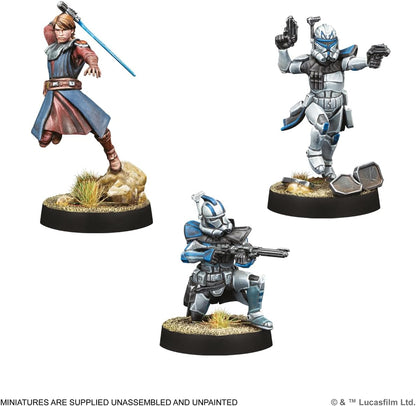 Asmodee | Star Wars: Legion Heroes of the 501st Character Pack | Miniatures Game | Ages 14+ | 2 Players | 90 Minutes Playing Time