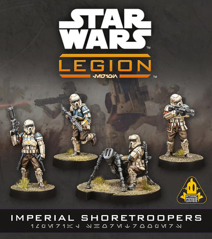 Asmodee | Star Wars: Legion - Imperial Shoretroopers | Miniatures Game | Ages 14+ | 2 Players | 90 Minutes Playing Time