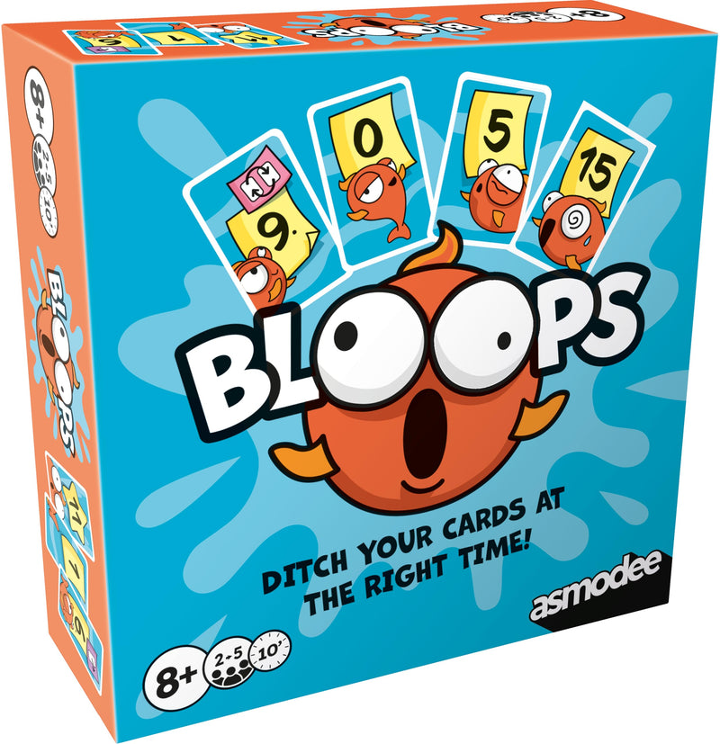 Asmodee | Bloops | Memory Party Game | Ages 8+ | 2-5 Players | 10+ Minutes Playing Time