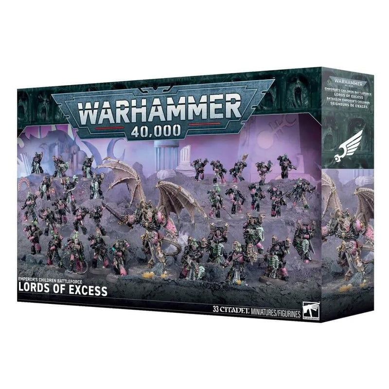 Games Workshop - Warhammer 40,000 - Emperors Children Battleforce: Lords of Excess