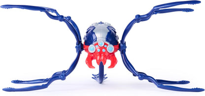 HEX BOTS Skitter Bot Spider, Robotic Kids Toys with Insect-Like Movement for Indoor/Outdoor Play, Robot Toys for Boys & Girls Ages 4 & Up, Red