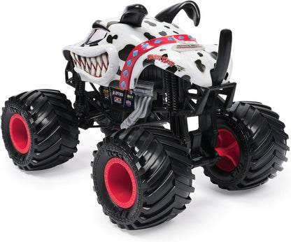 Monster Jam, Dalmatian 1-24 Scale Monster Truck, Collector Die-Cast Vehicle