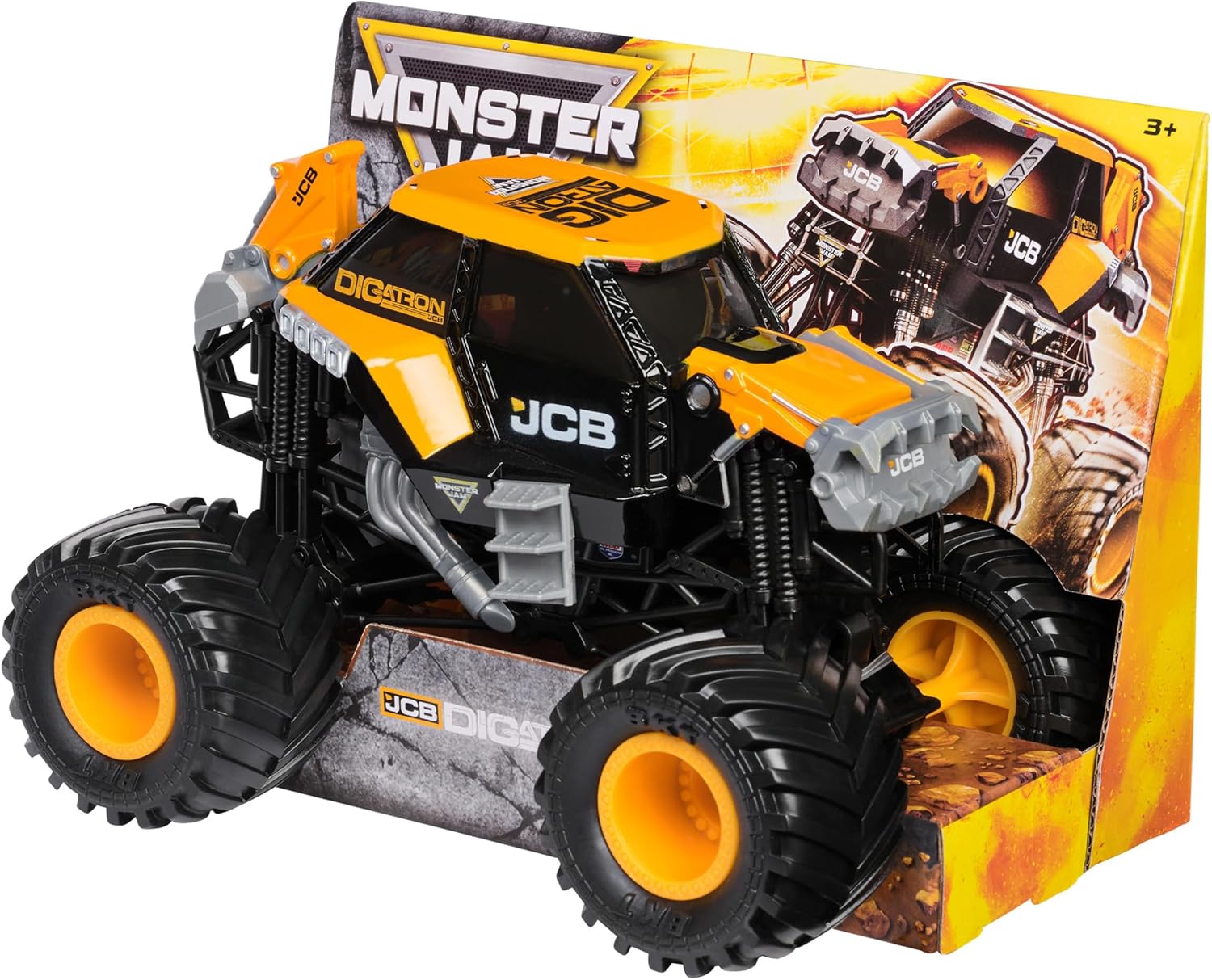 Monster Jam, Digatron 1-24 Scale Monster Truck, Collector Die-Cast Vehicle
