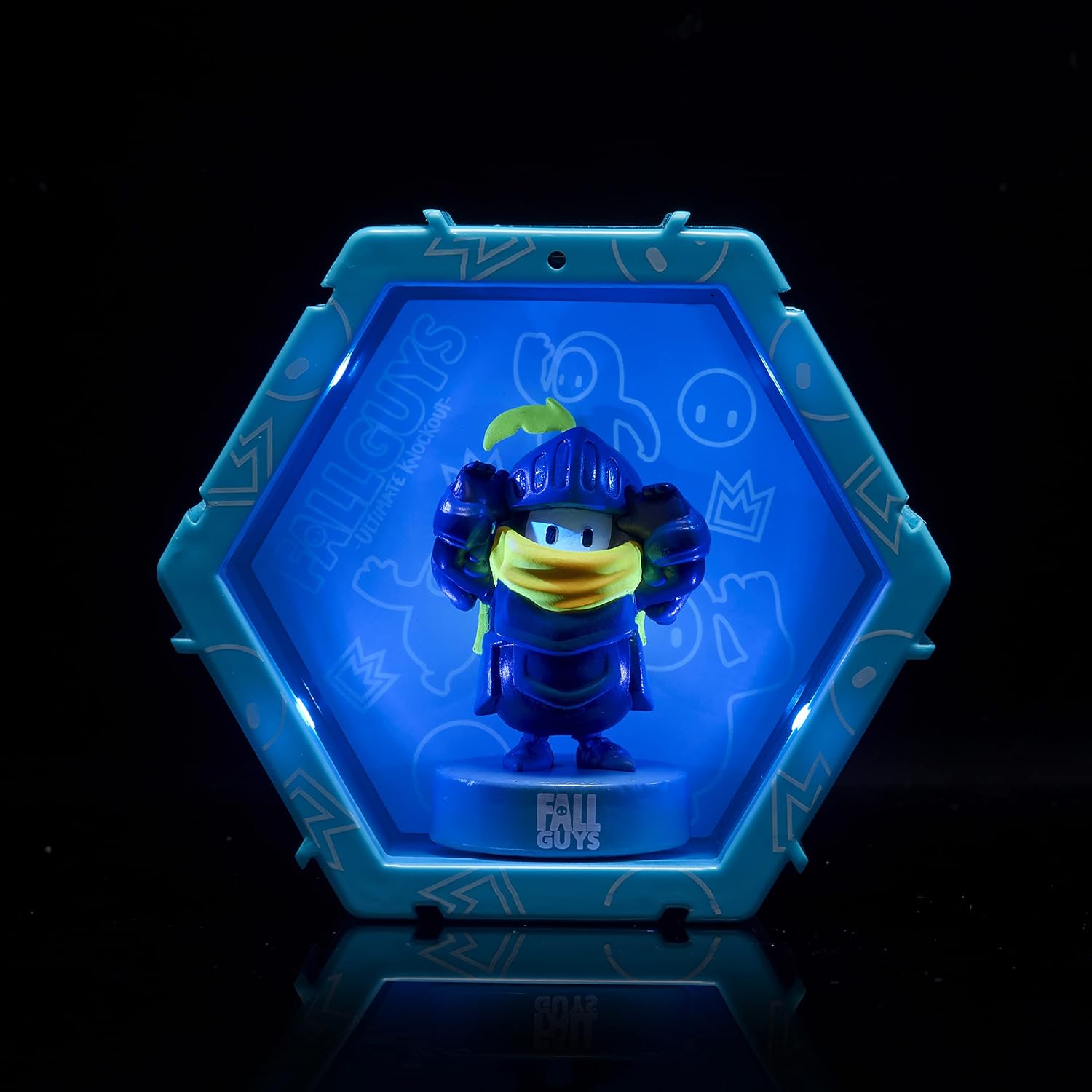 WOW! PODS Fall Guys: Ultimate Knockout - Paladin Light-up Bobble-Head Figure | Official Merchandise, Collectibles, Toys and Gifts | For Fall Guys Fans