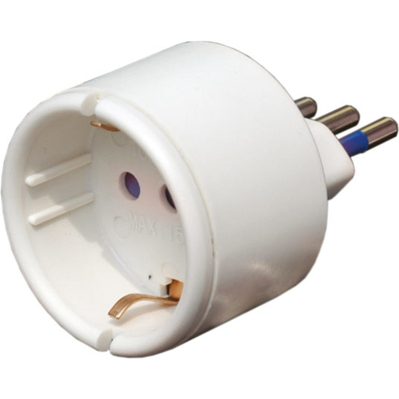 Karma: Cc9553 - Adattatore Elettrico Schuko-16A (Cavetteria Elettrica)