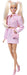 Barbie Deluxe Style Doll #9 in Pink Denim Outfit, Blonde Hair, Matching Jacket and Skirt Set with Accessories like Bow Clutch and Pearly Jewelry, JJN69