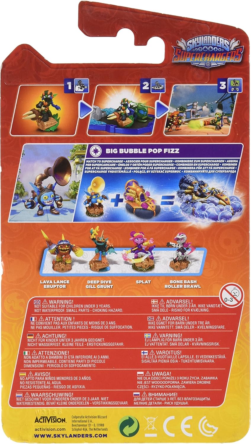 Skylanders SuperChargers Skylander - Big Bubble Pop Fizz (PS4/Xbox One/Xbox 360/Nintendo Wii/Nintendo Wii U/Nintendo 3DS