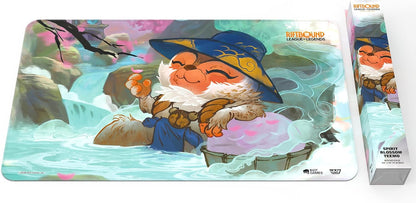 Riftbound: League of Legends - Playmat: Teemo -TCG Spiritforged Spirit Blossom, 24x14, Neoprene, Character Art, Tabletop Trading Card Game Accessory