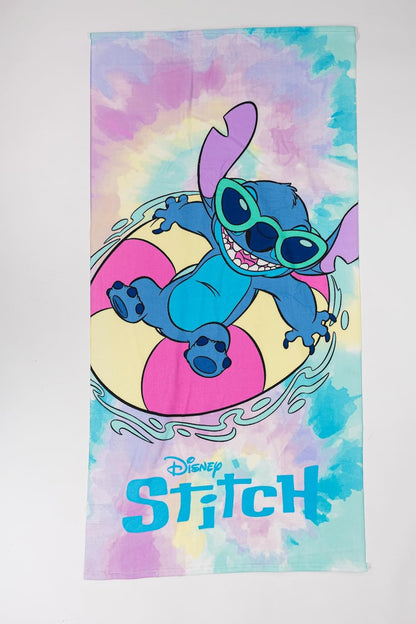 Stitch Beach Towel 70x140cm 100% Polyester